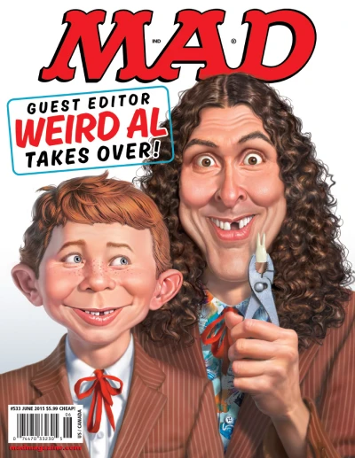 Cover of Guest Editor Weird Al Takes Over!
