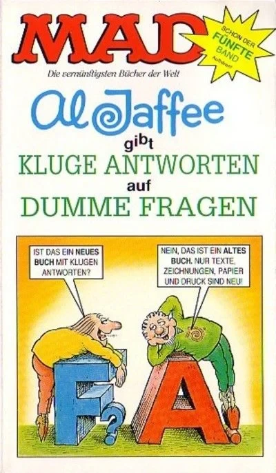 Cover of Al Jaffee gibt kluge Antworten auf dumme Fragen