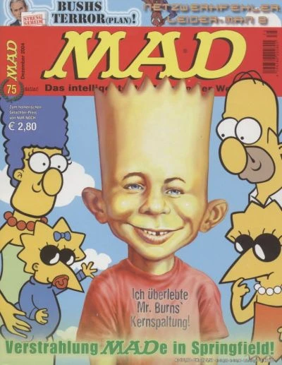 Cover of Verstrahlung MADe in Springfield!