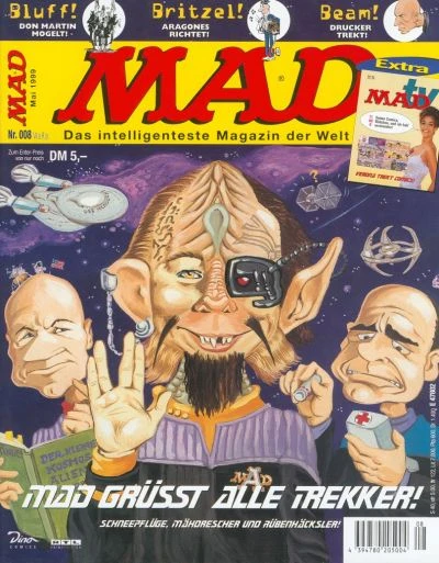 Cover of Mad Grusst alle Trekker!