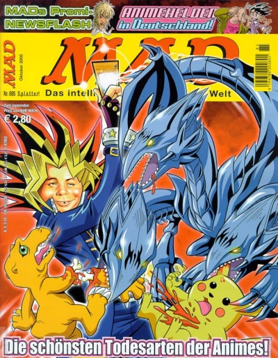 Cover of Die Schonsten Todesarten der Animes!