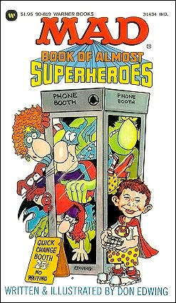 Cover of Mad Book of Almost Superheroes