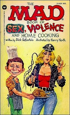 Cover of Book of Sex, Violence and Home Cooking