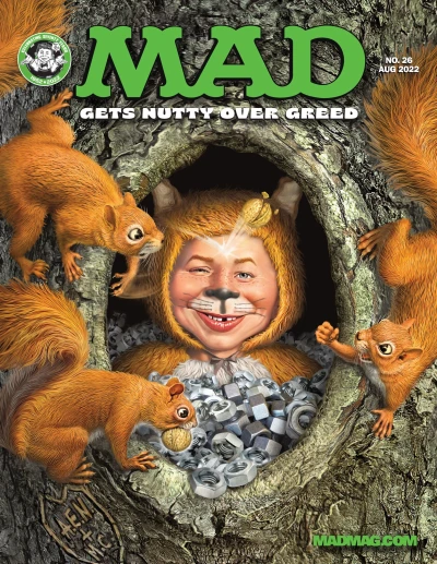 Cover of Gets Nutty Over Greed
