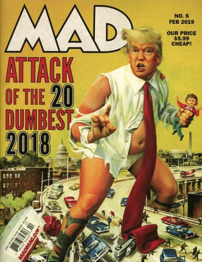 Cover of Attack of the 20 Dumbest 2018