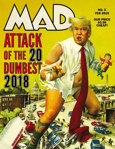Cover of Attack of the 20 Dumbest 2018