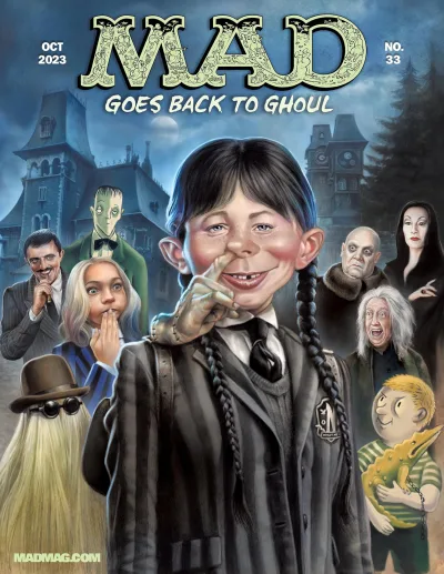 Cover of MAD Goes Back to Ghoul