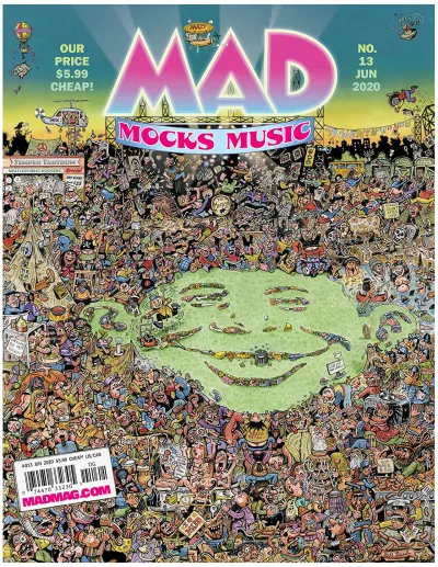 Cover of MAD Mocks Music