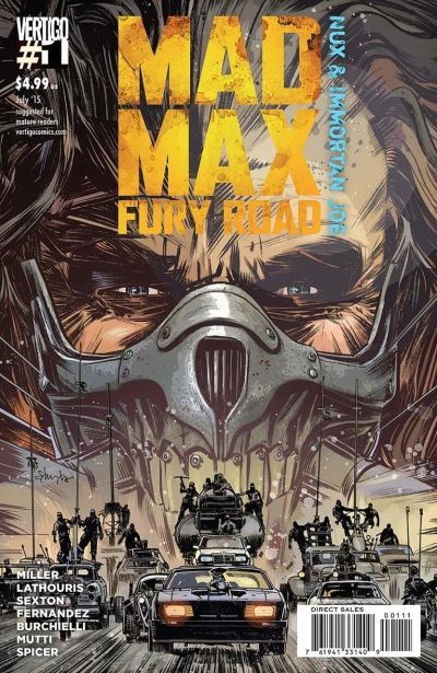 Cover of Mad Max: Fury Road: Nux & Immortan Joe Vol 1 1