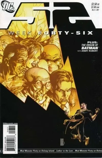 Cover of Mad Science; The Origin of Batman