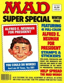 Cover of Alfred E. Neuman for President