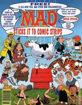 Cover of Mad Sticks It to Comic Strips
