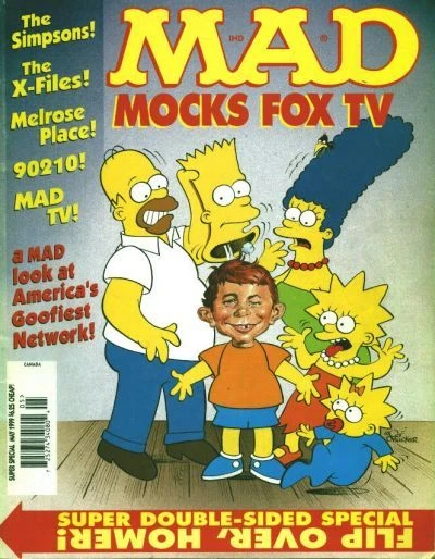 Cover of Mad Mocks Fox TV