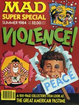 Cover of Violence! : A 100-Page Collectors Item Look at... The Great American Pastime
