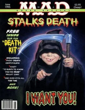 Cover of Mad Stalks Death
