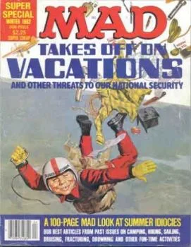 Cover of Mad Takes Off on Vacations and Other Threats to Our National Security