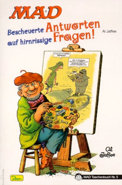 Cover of Bescheuerte Antworten auf hirnrissige Fragen!