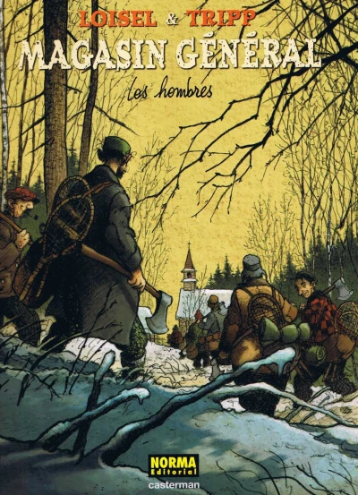 Cover of Los hombres