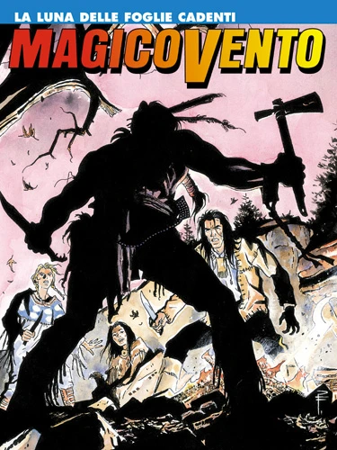 Cover of La luna delle foglie cadenti