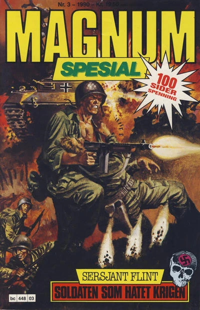 Cover of Sersjant Flint: Soldaten som Hatet Krigen