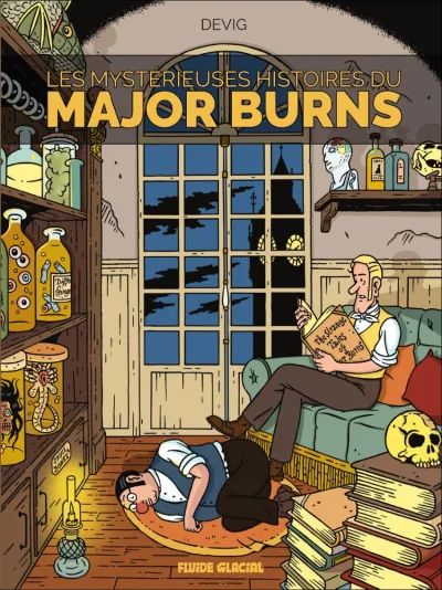 Cover of Les Mystérieuses Histoires du Major Burns