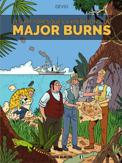 Cover of Les pittoresques expéditions du Major Burns
