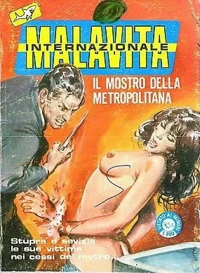 Cover of Il mostro della metropolitana