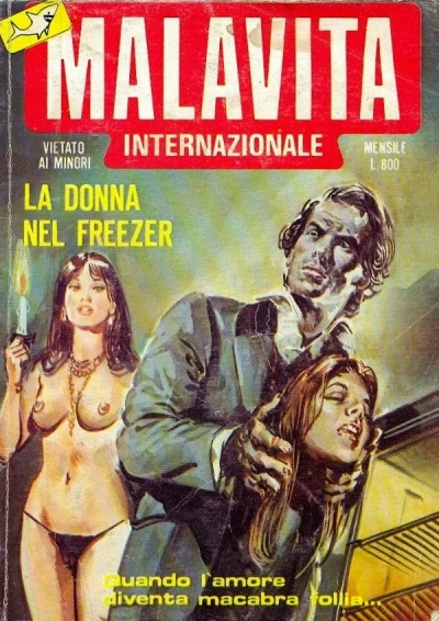 Cover of La donna nel freezer