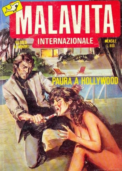 Cover of Paura a Hollywood