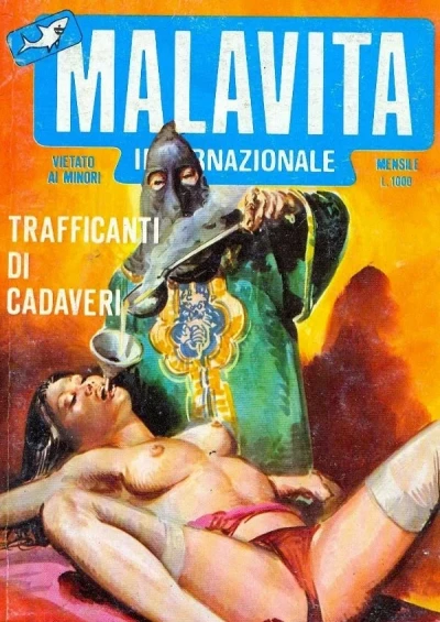 Cover of Trafficante di cadaveri