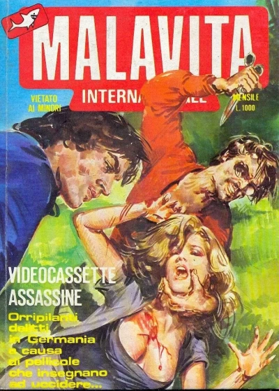 Cover of Videocassette assassine