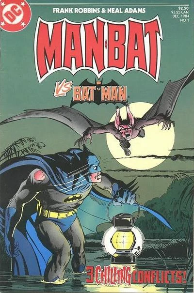 Cover of Man-Bat vs. Batman
