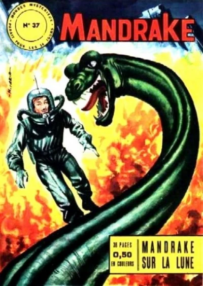 Cover of Mandrake sur la Lune