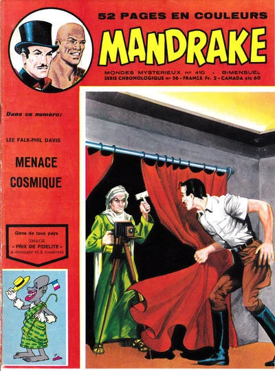 Cover of Menace Cosmique