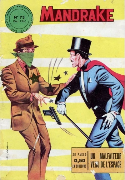 Cover of Un malfaiteur venu de l'espace