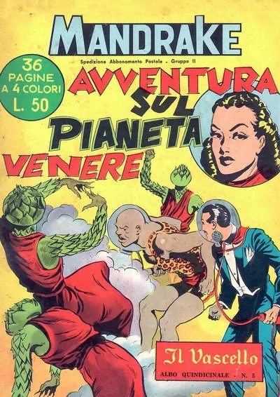 Cover of Avventura sul pianeta Venere