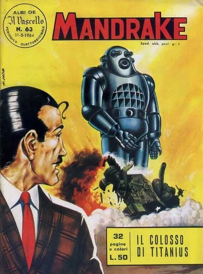 Cover of Il Colosso di Titanius