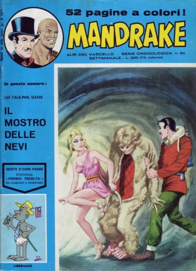 Cover of Il mostro delle nevi
