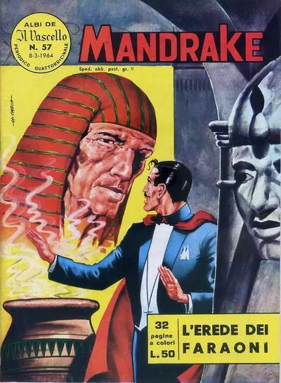 Cover of L'erede dei faraoni