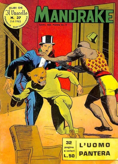 Cover of L'Uomo Pantera