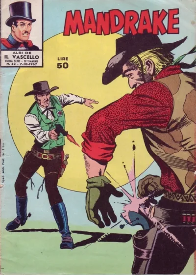 Cover of Mandrake nel deserto