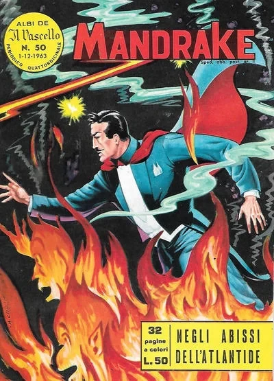 Cover of Negli Abissi dell'Atlantide
