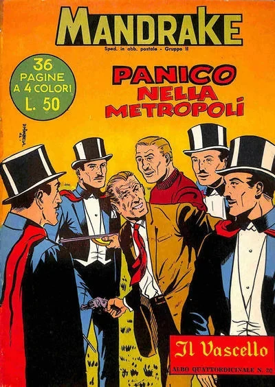 Cover of Panico Nella Metropoli