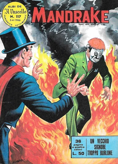 Cover of Un vecchio signore troppo burlone