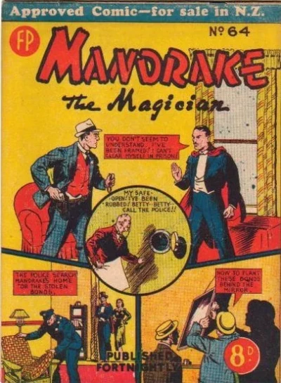 Cover of Mandrake and the Haunted House