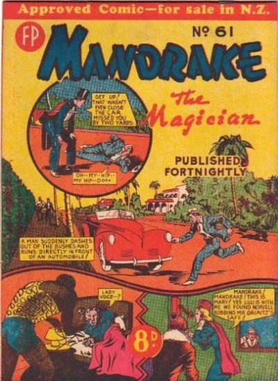 Cover of Mandrake in America part 3