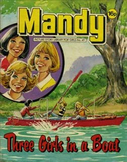 Cover of Three Girls In A Boat