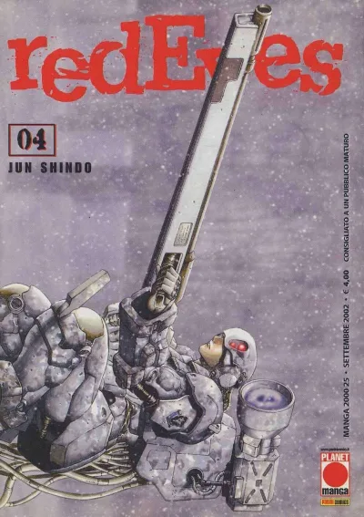 Cover of Red eyes 4