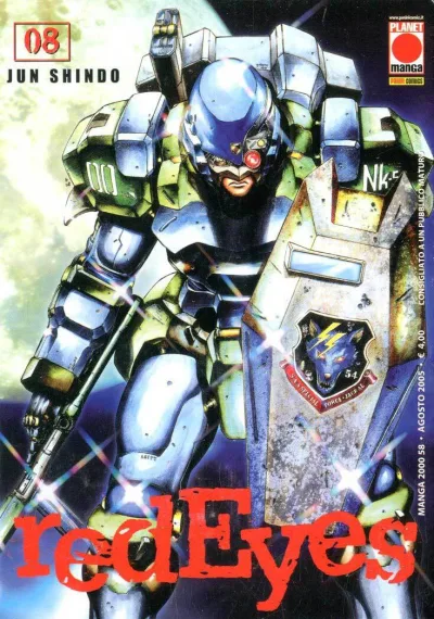 Cover of Red eyes 8