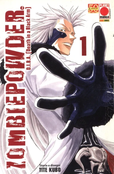 Cover of ZombiePowder. 1: D.I.B.A. [Death in a Black Arm]